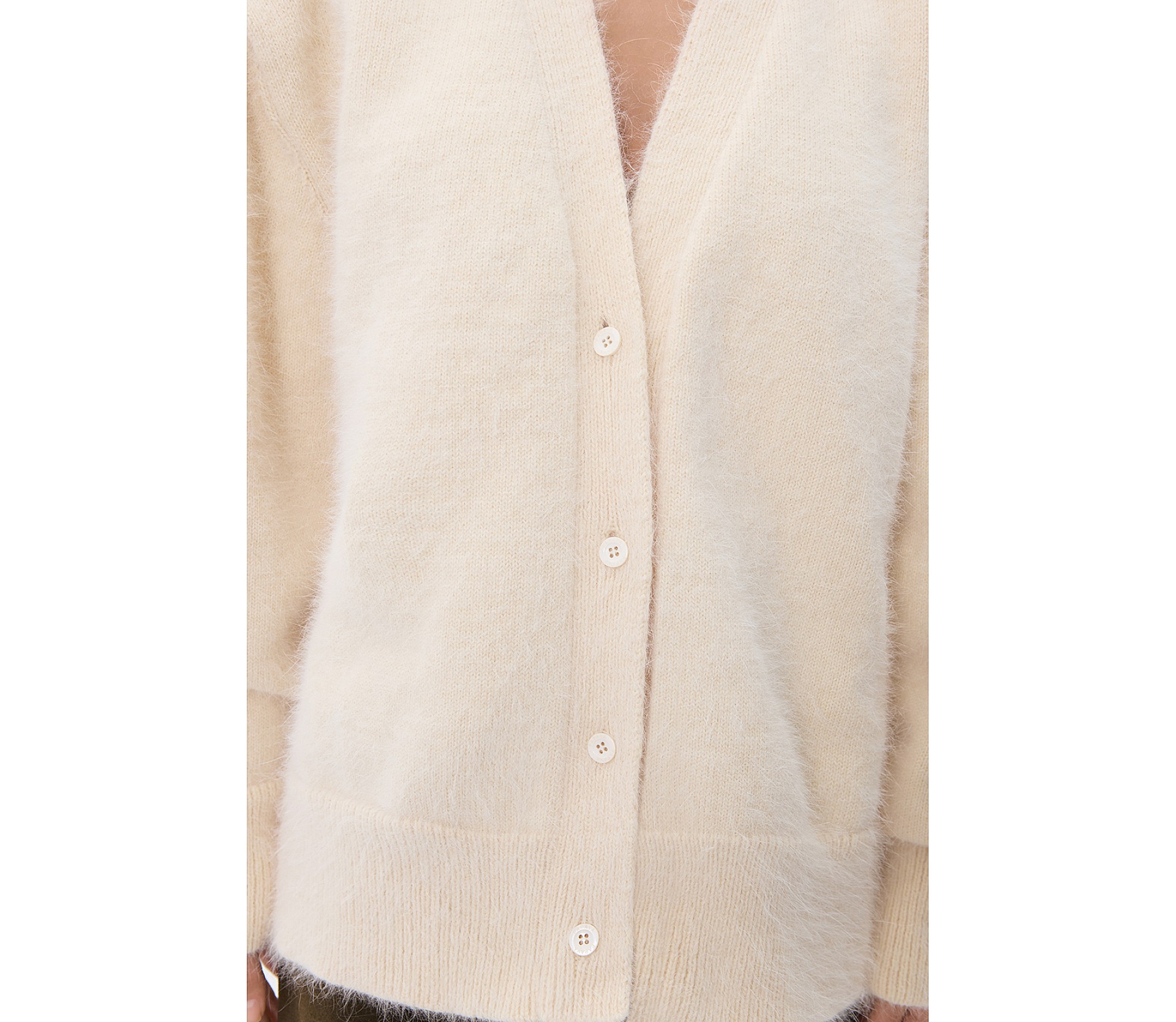 КАРДИГАН НА ҐУДЗИКАХ З ДОДАВАННЯМ АНГОРИ 