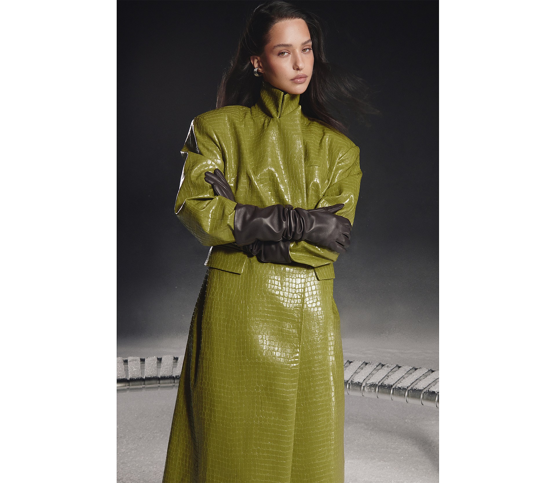 РУКАВИЧКИ ШКІРЯНІ ПОДОВЖЕНІ