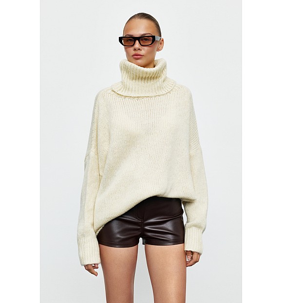ШОРТИ З ЕКОШКІРИ