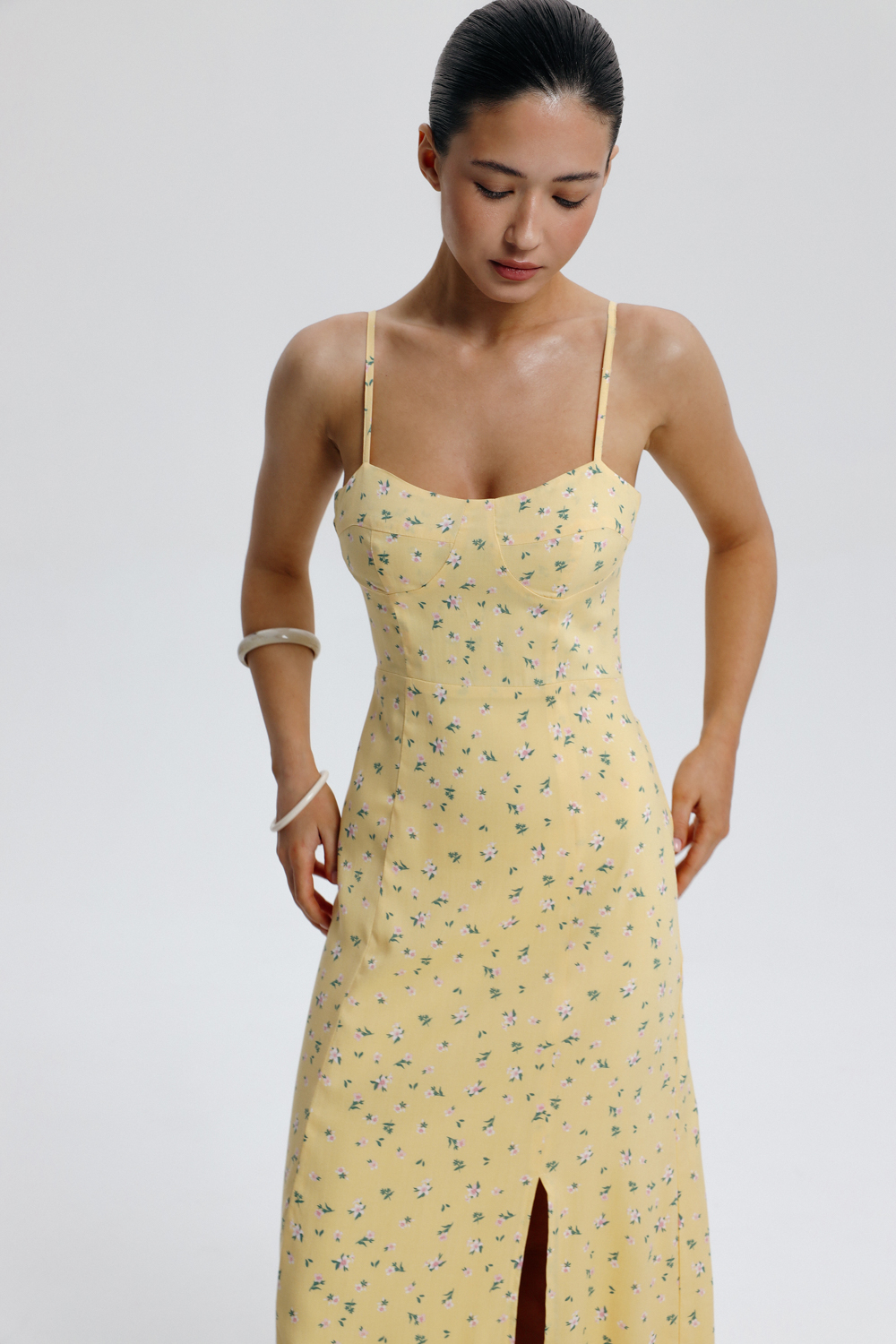 СУКНЯ МАКСІ З КВІТКОВИМ ПРИНТОМ