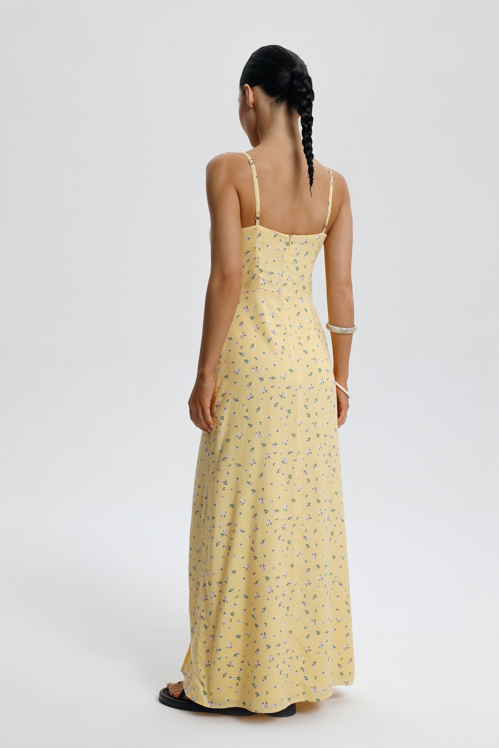 СУКНЯ МАКСІ З КВІТКОВИМ ПРИНТОМ