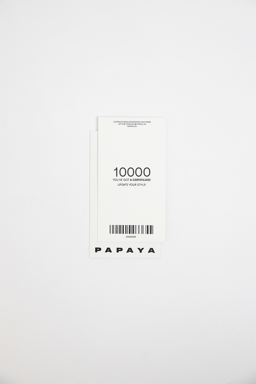 ПОДАРУНКОВИЙ СЕРТИФІКАТ