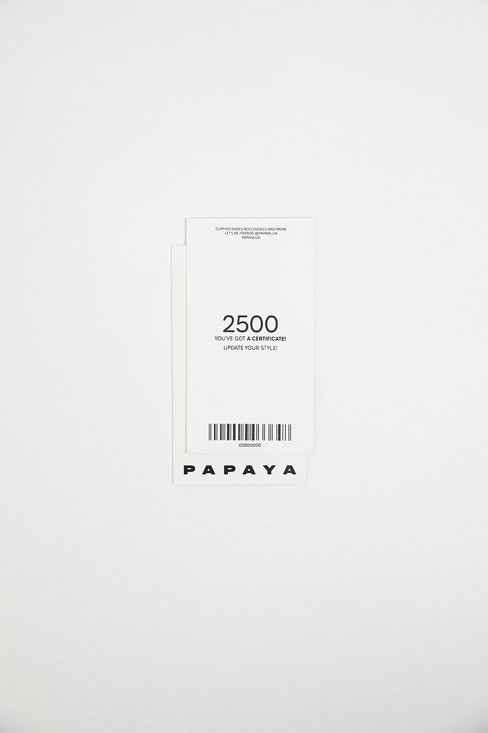 ПОДАРУНКОВИЙ СЕРТИФІКАТ