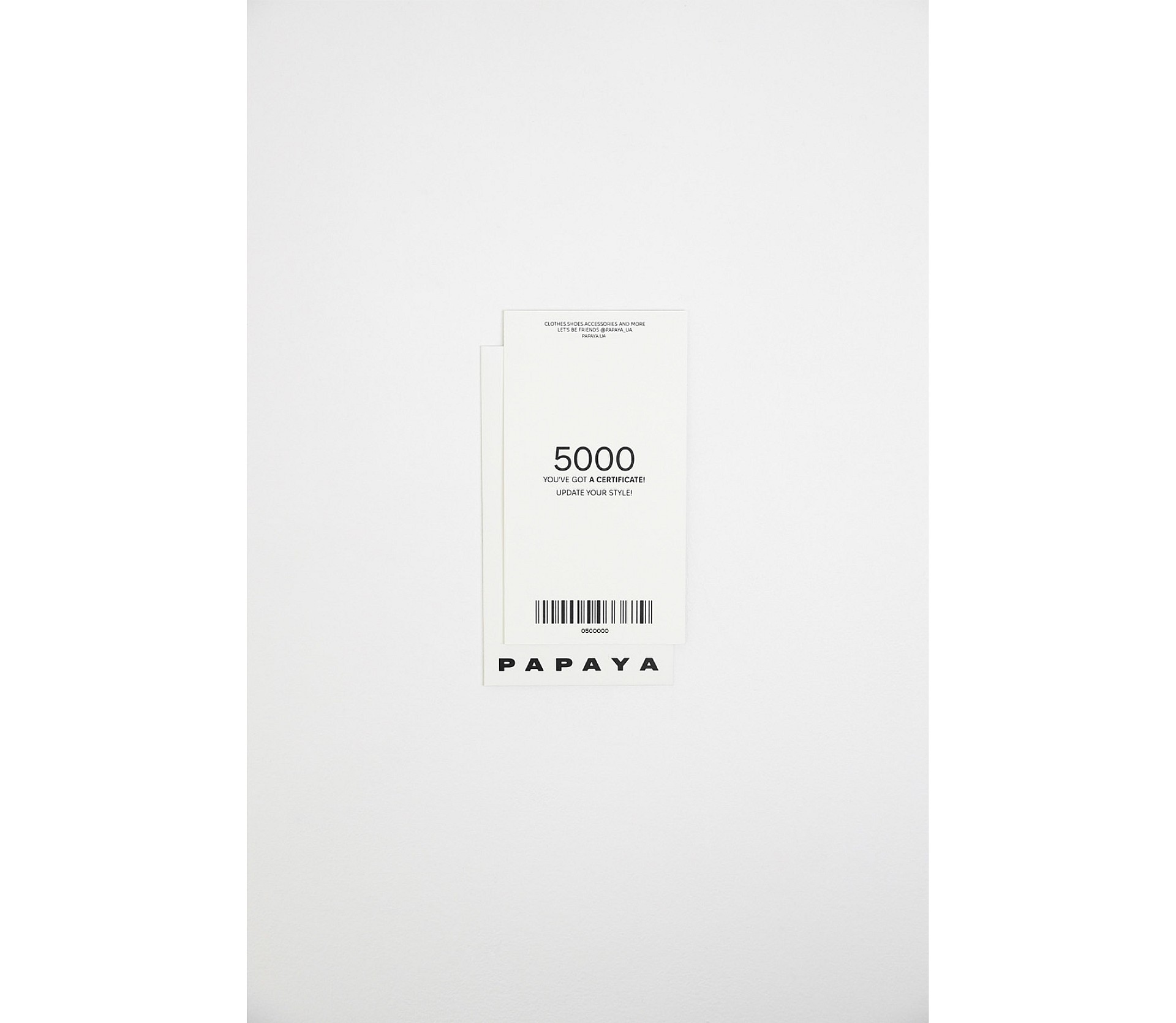 ПОДАРУНКОВИЙ СЕРТИФІКАТ