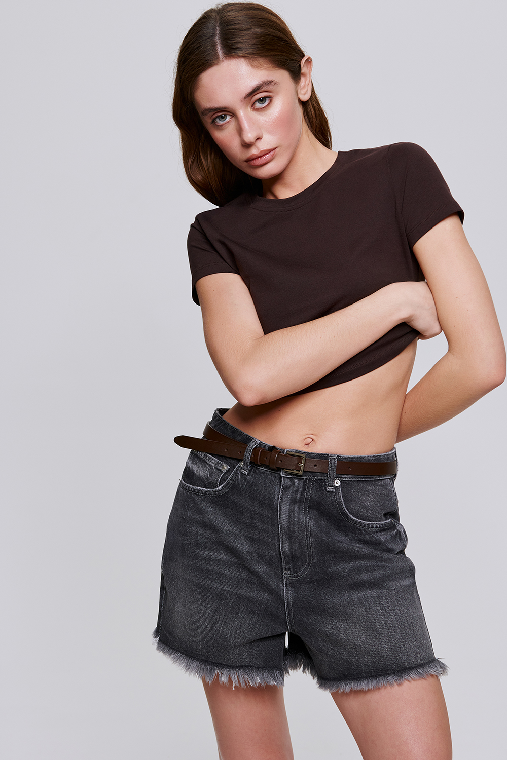 ШОРТИ З ВИСОКОЮ ПОСАДКОЮ