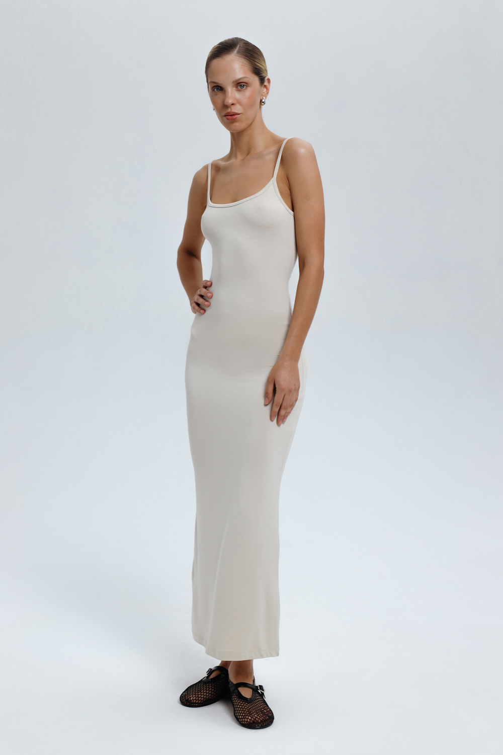 СУКНЯ ПРИТАЛЕНА МАКСІ