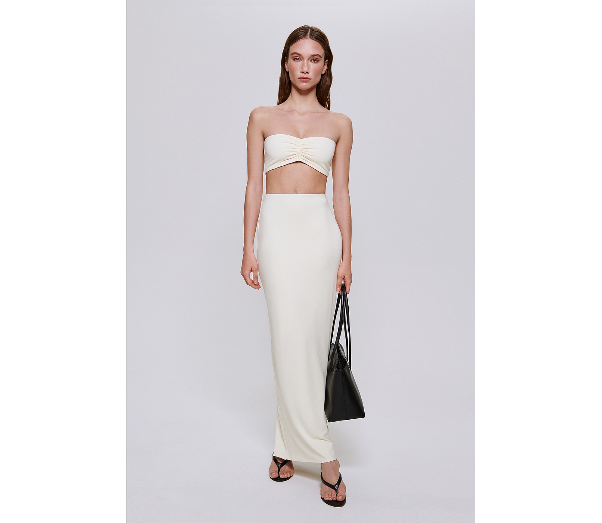 СПІДНИЦЯ МАКСІ ПРИТАЛЕНА