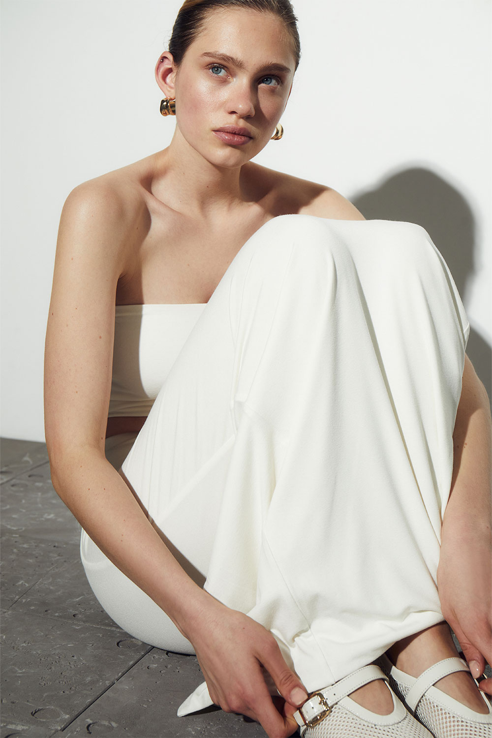 СПІДНИЦЯ МАКСІ ПРИТАЛЕНА