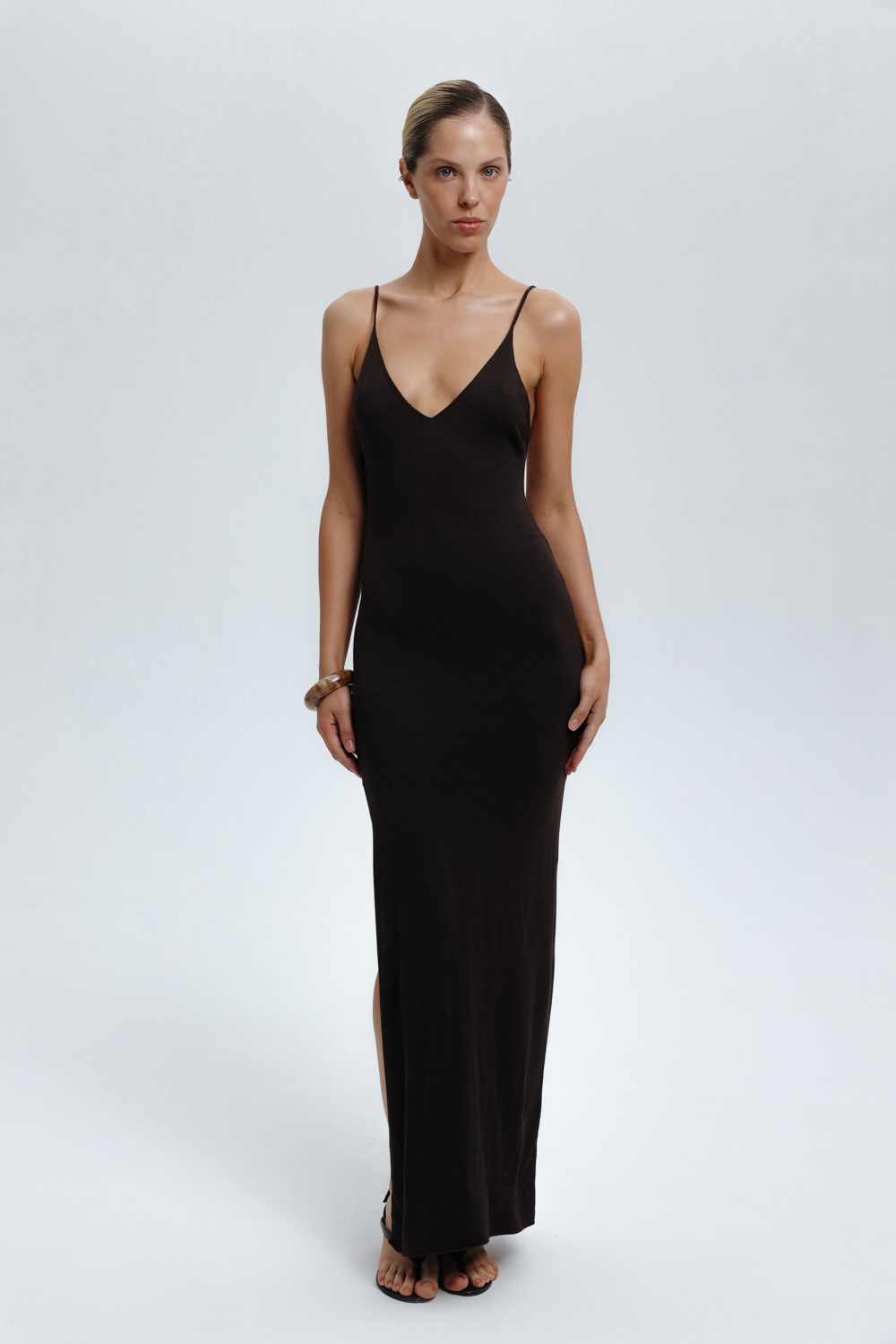 СУКНЯ ТРИКОТАЖНА МАКСІ