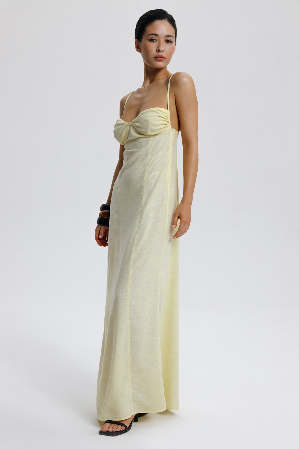 СУКНЯ МАКСІ НА БРЕТЕЛЯХ