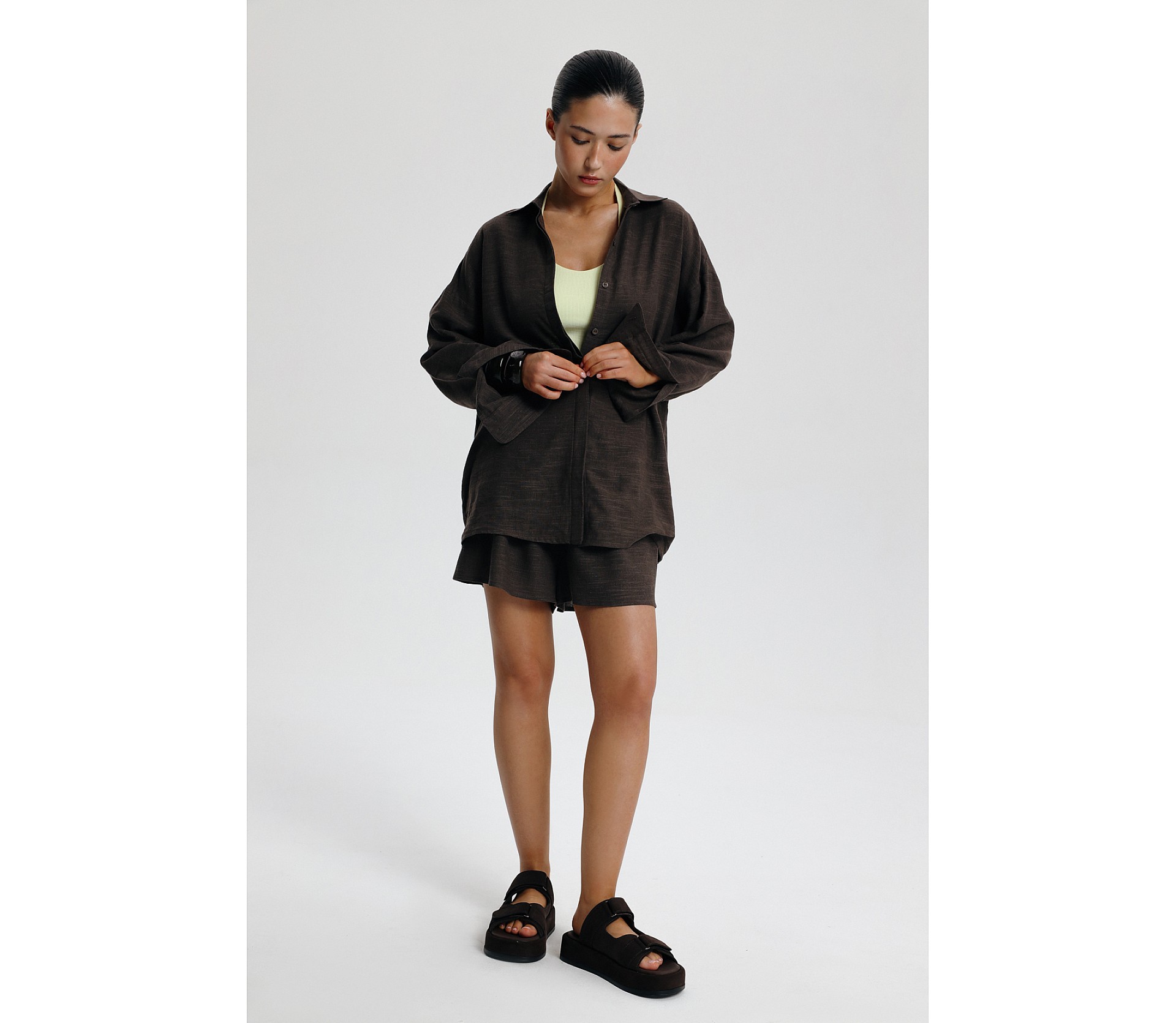 СОРОЧКА З ДОДАВАННЯМ ЛЬОНУ