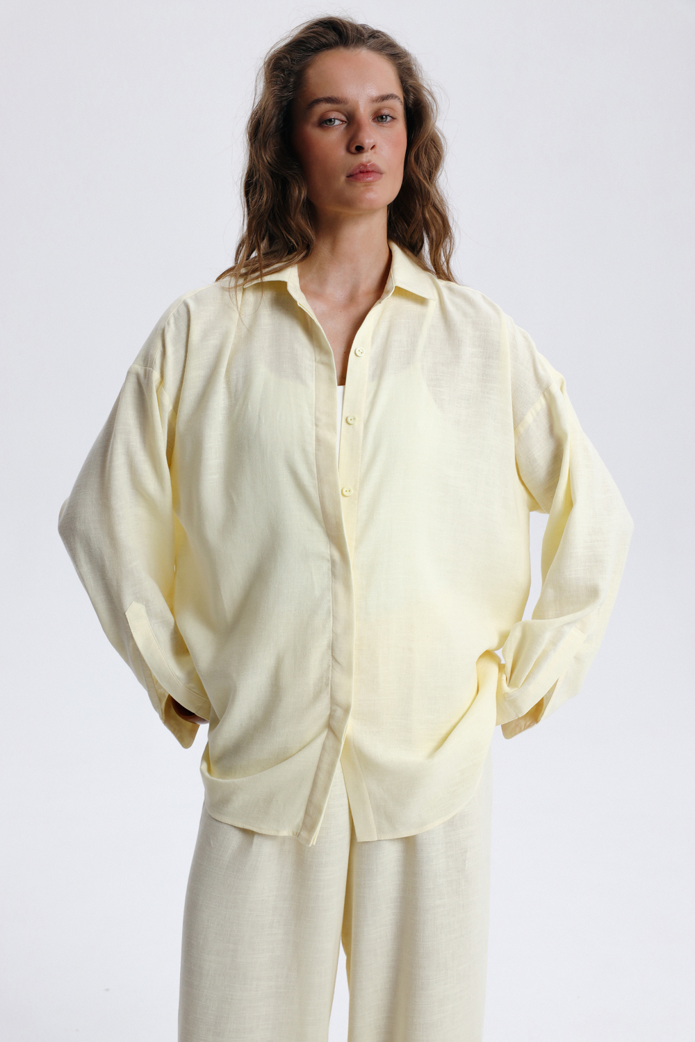 СОРОЧКА З ДОДАВАННЯМ ЛЬОНУ