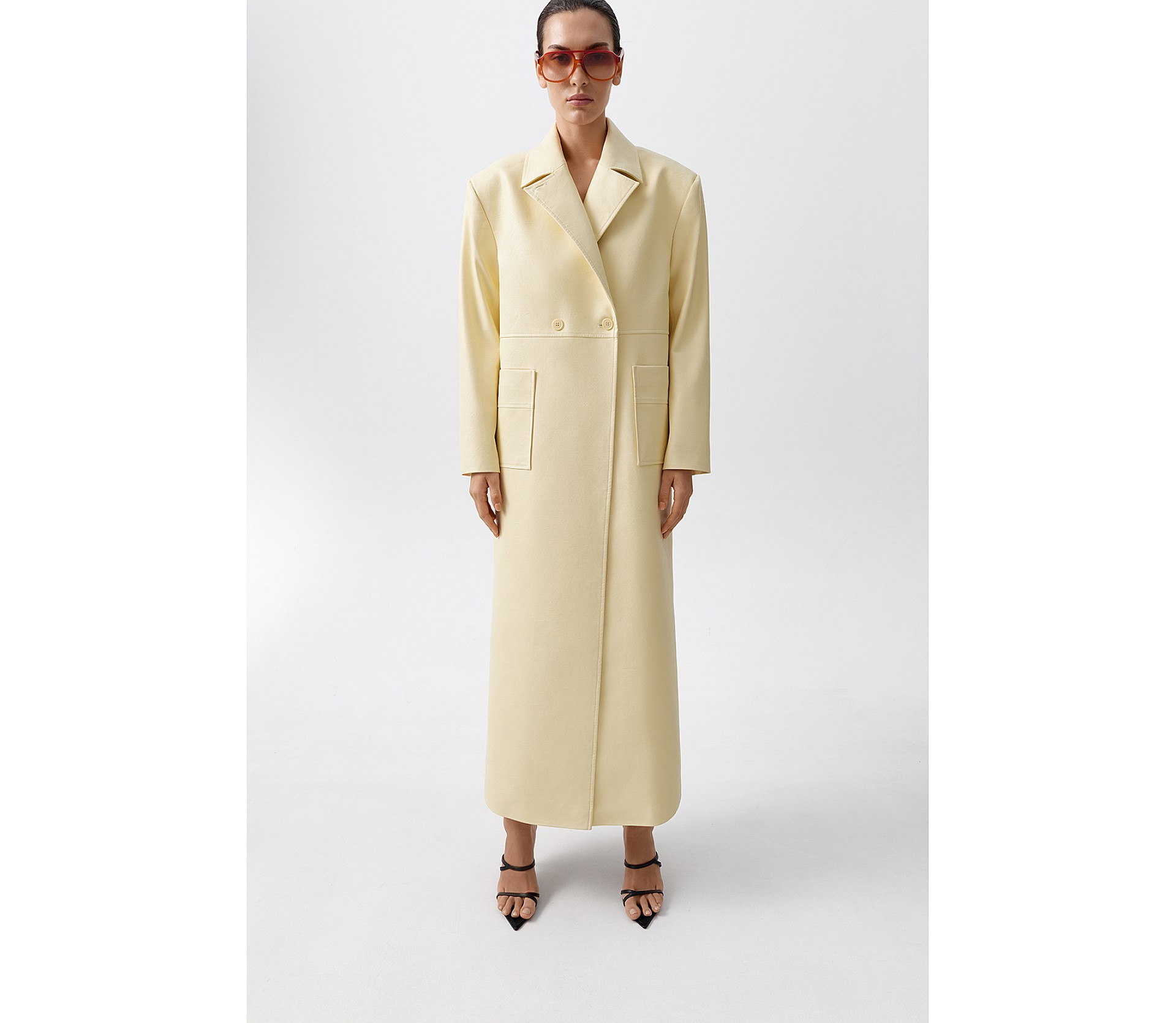 ТРЕНЧ З ЕКОШКІРИ