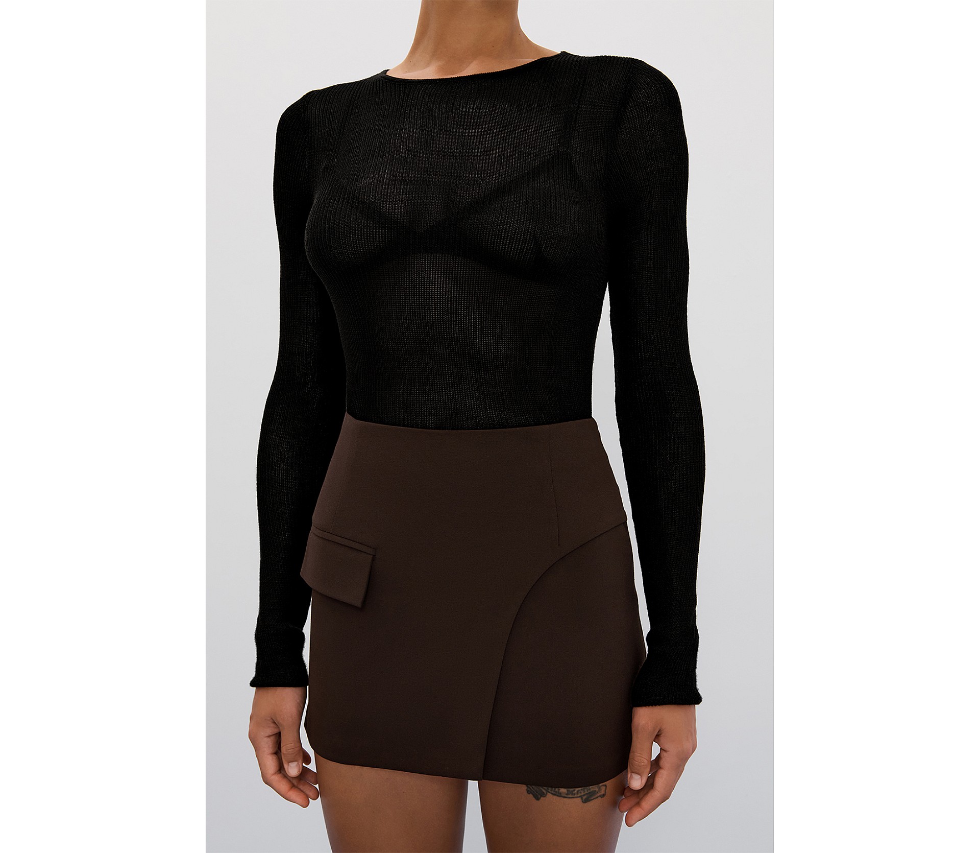 ДЖЕМПЕР НАПІВПРОЗОРИЙ