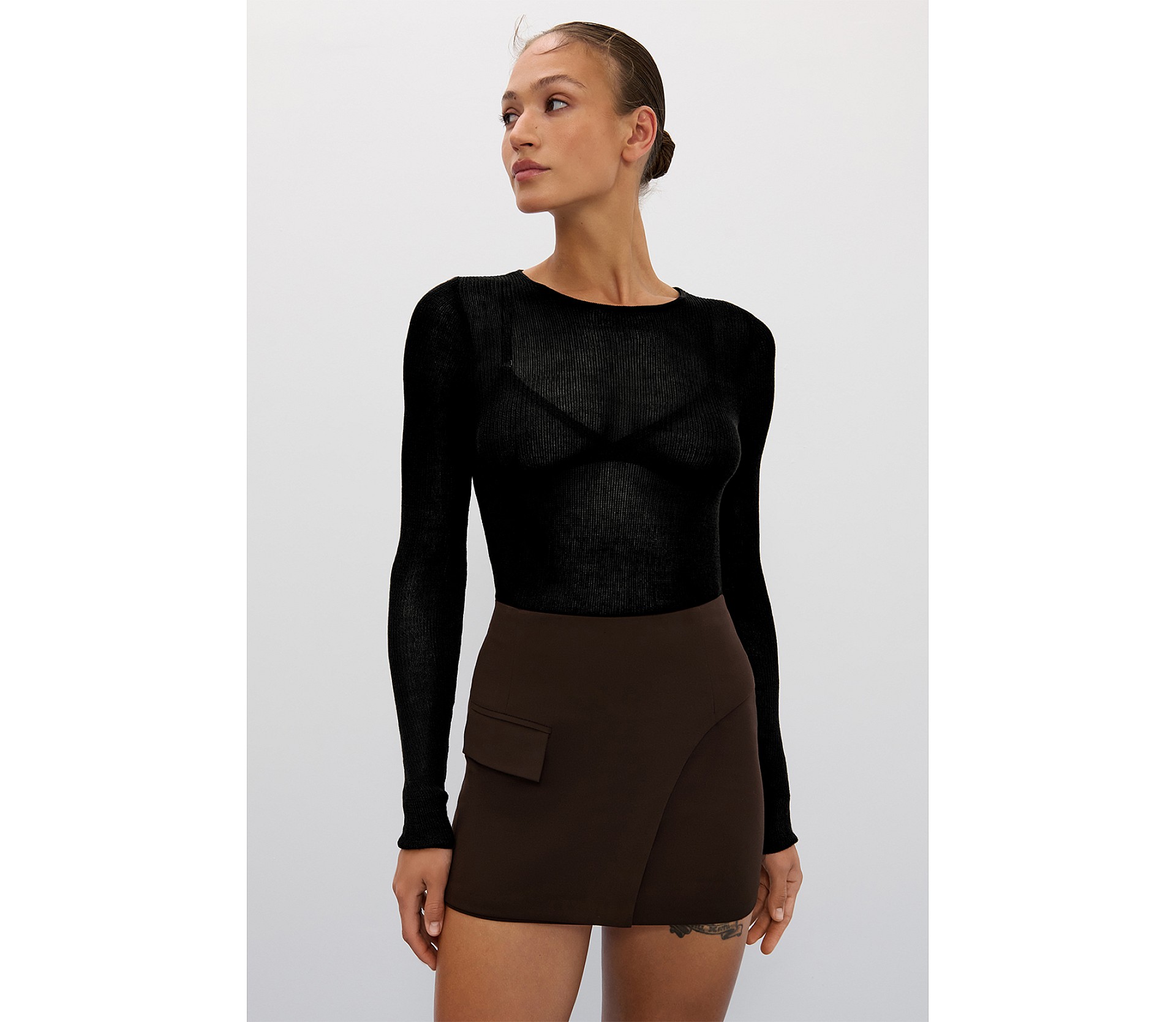 ДЖЕМПЕР НАПІВПРОЗОРИЙ