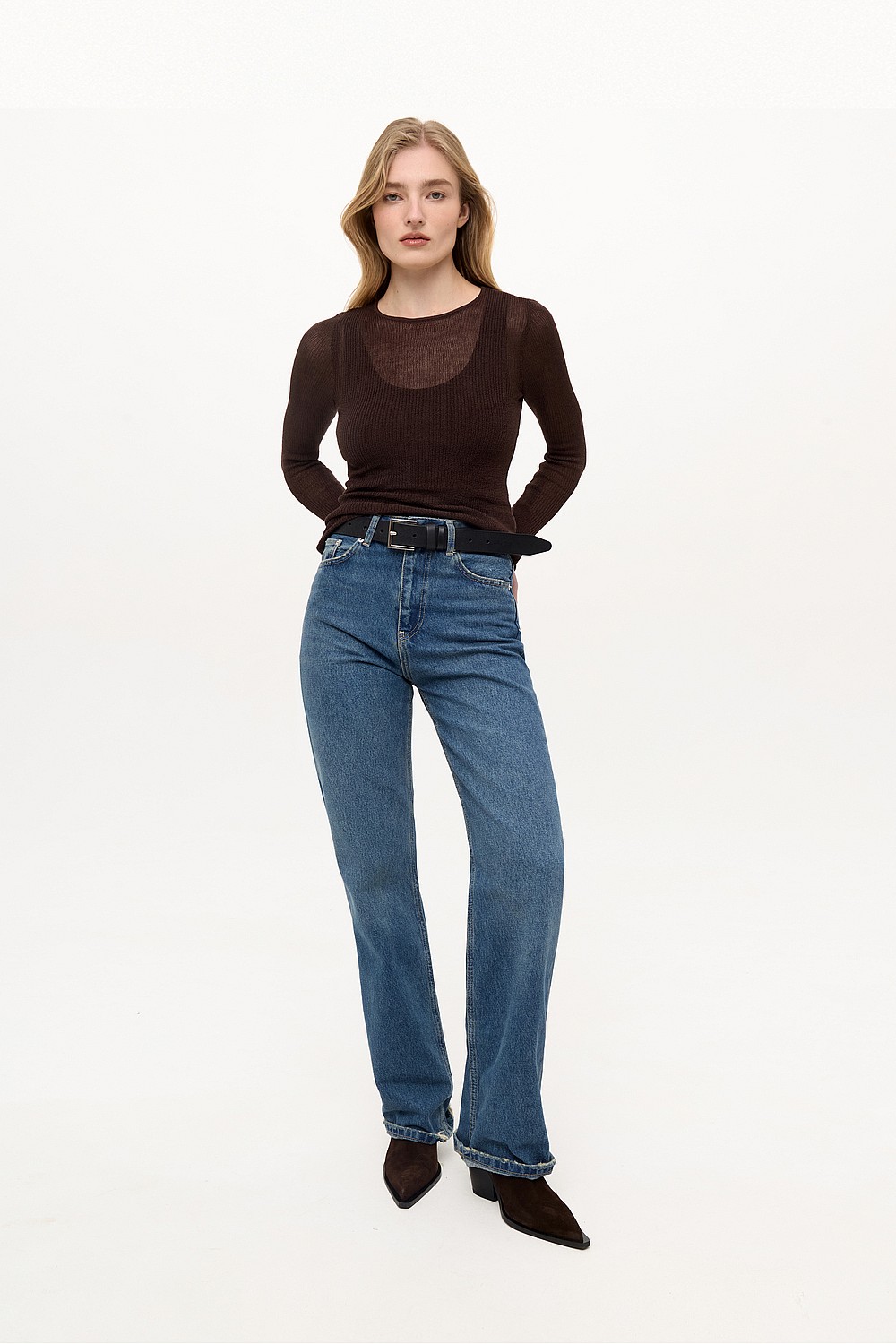 ДЖЕМПЕР НАПІВПРОЗОРИЙ