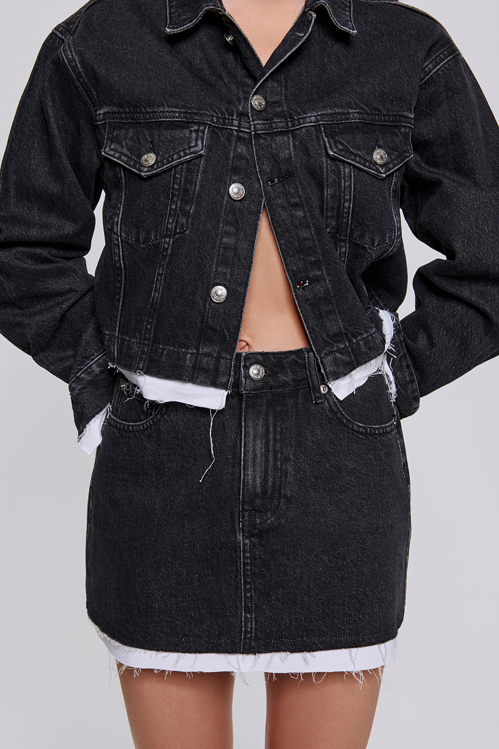 СПІДНИЦЯ МІНІ ДЖИНСОВА