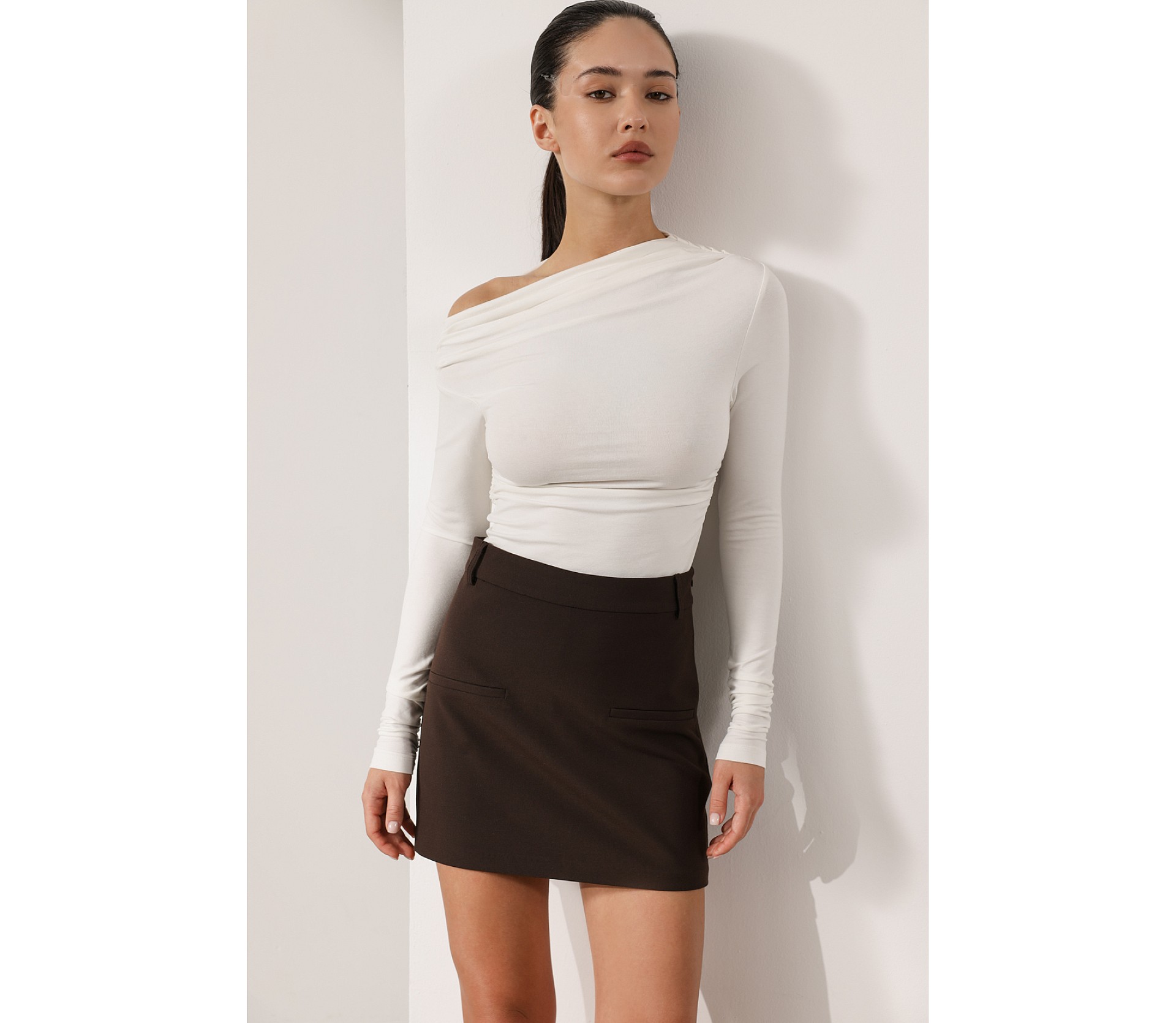 СКОРТ З ІМІТАЦІЄЮ КИШЕНЬ