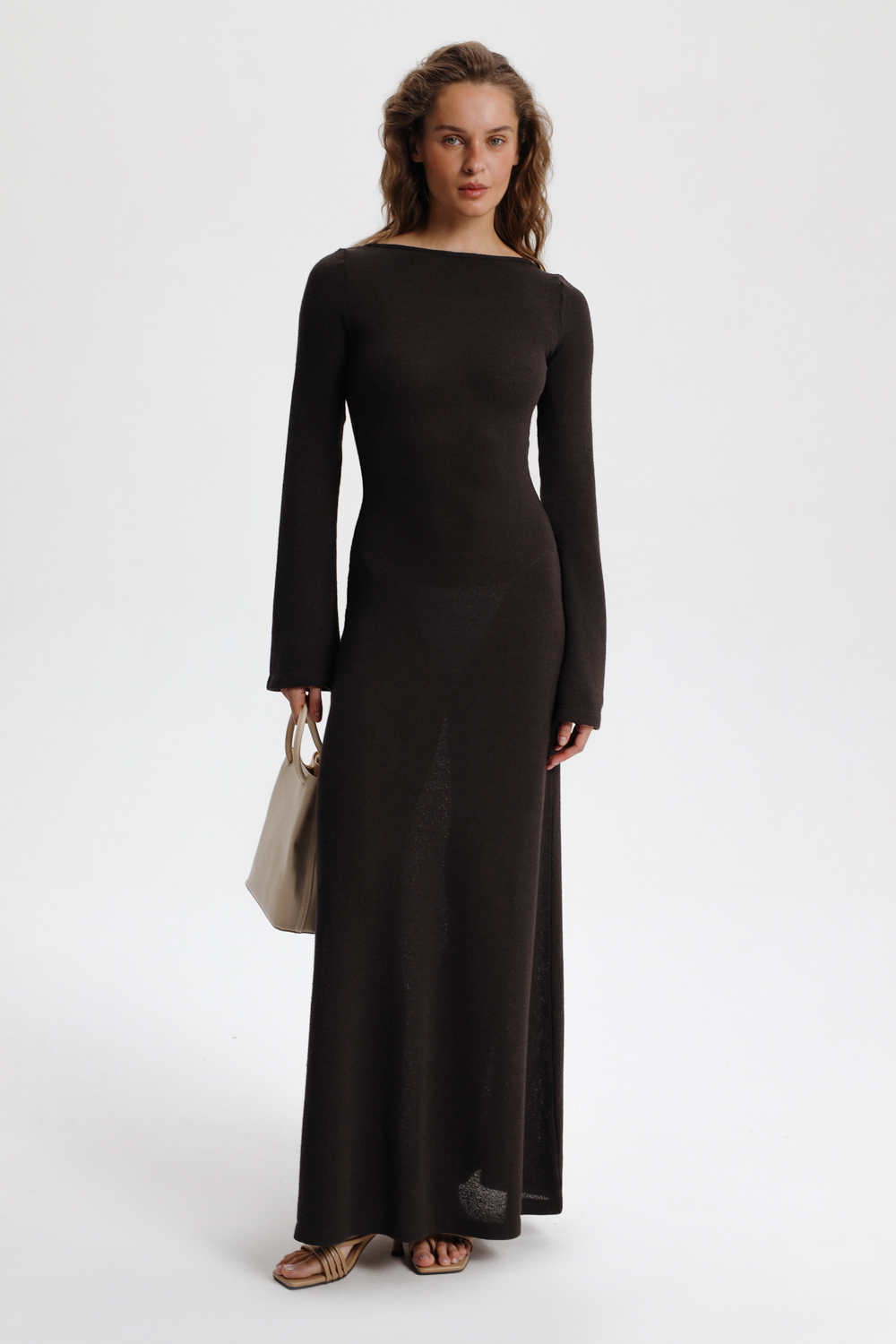 СУКНЯ  В'ЯЗАНА МАКСІ