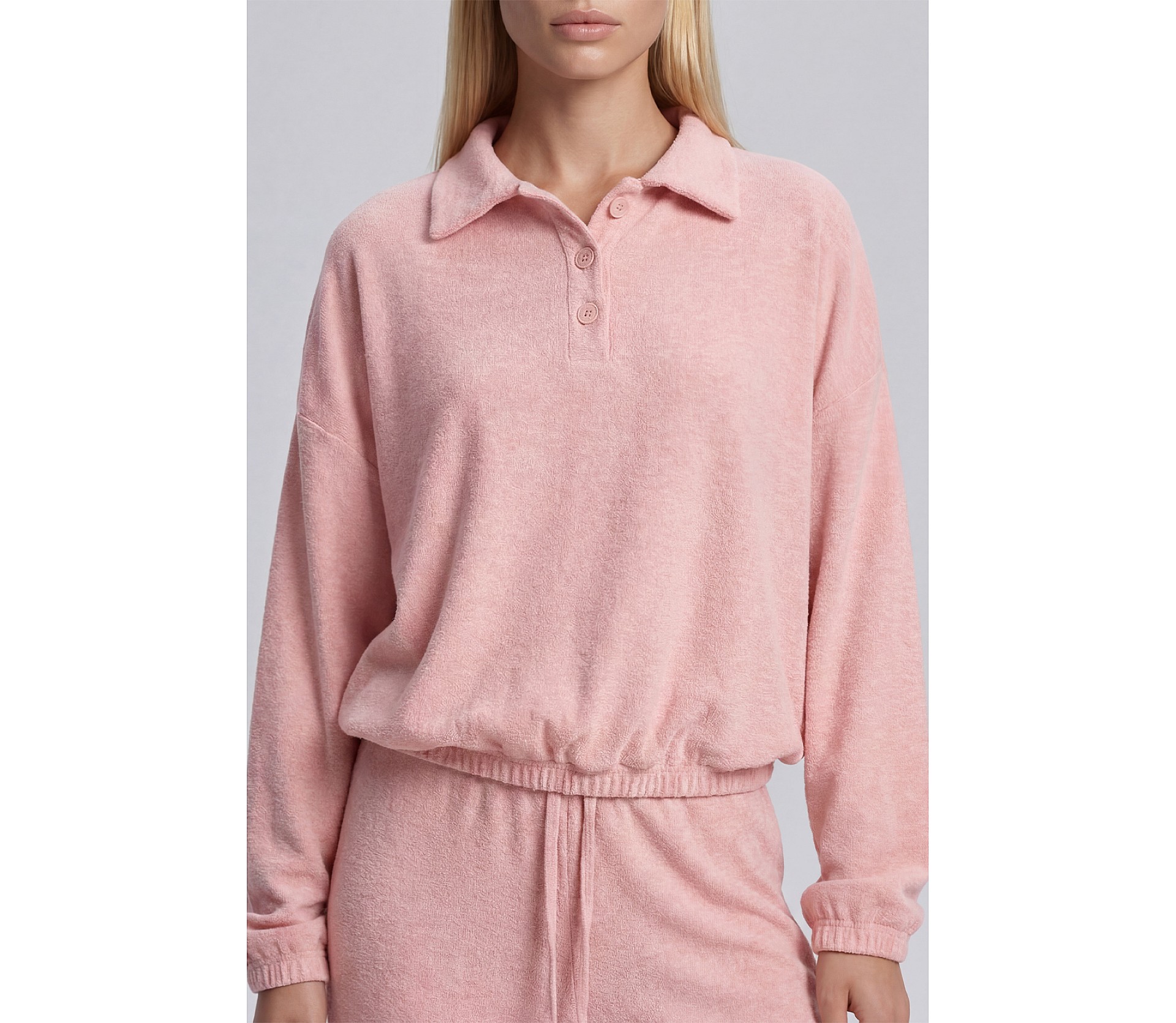 СВІТШОТ ІЗ КОМІРОМ ПОЛО