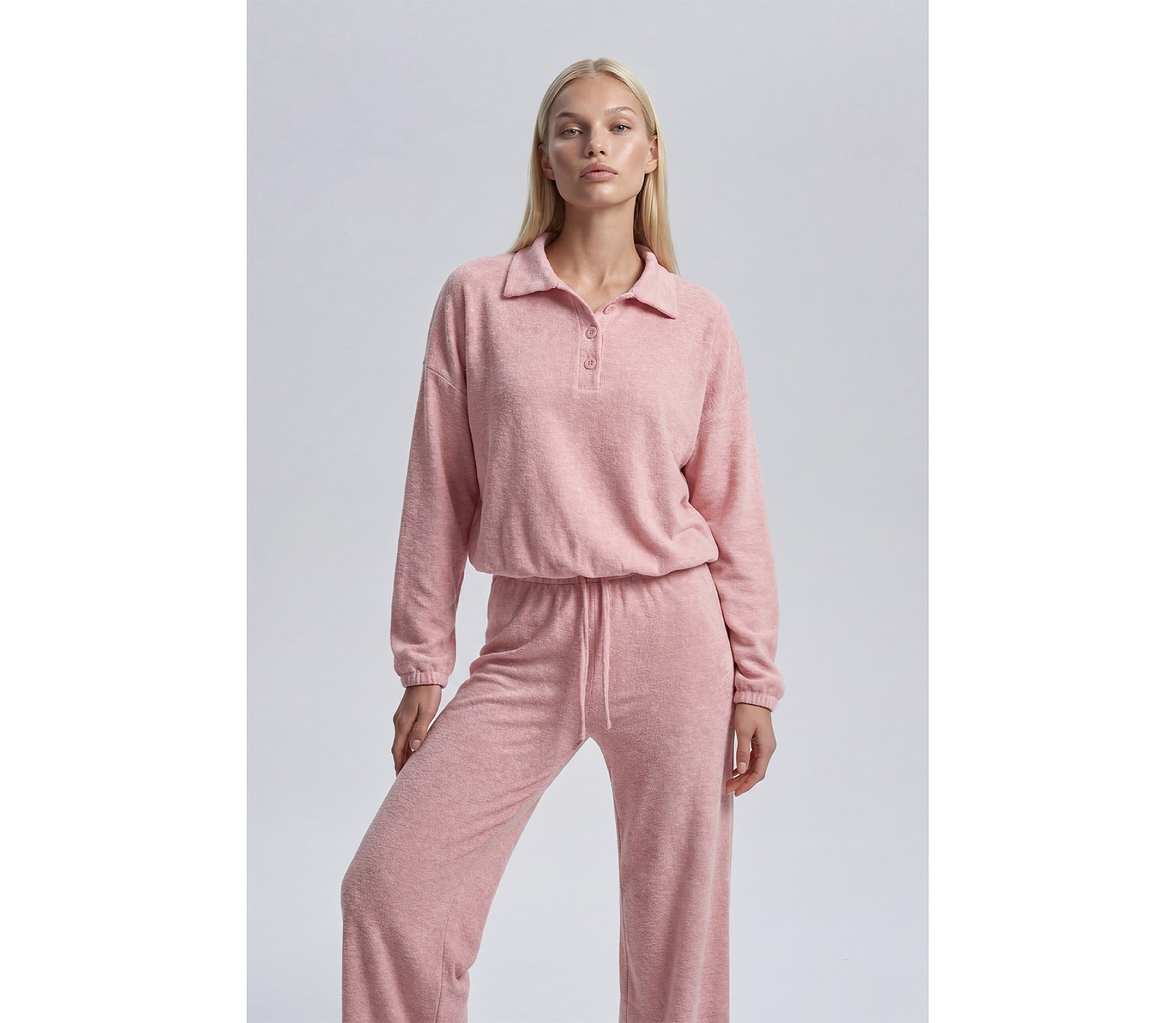 СВІТШОТ ІЗ КОМІРОМ ПОЛО