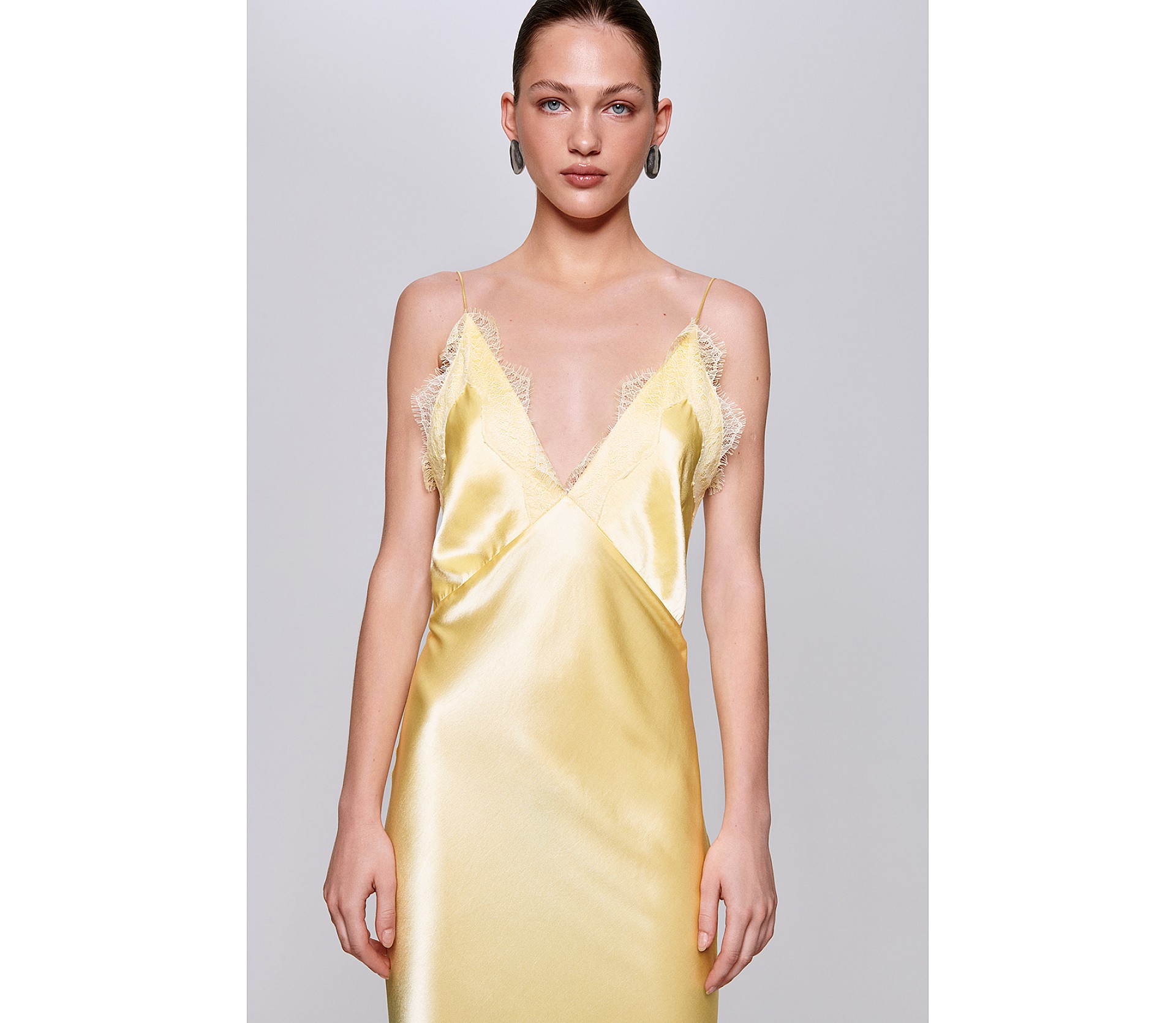 СУКНЯ САТИНОВА МАКСІ 