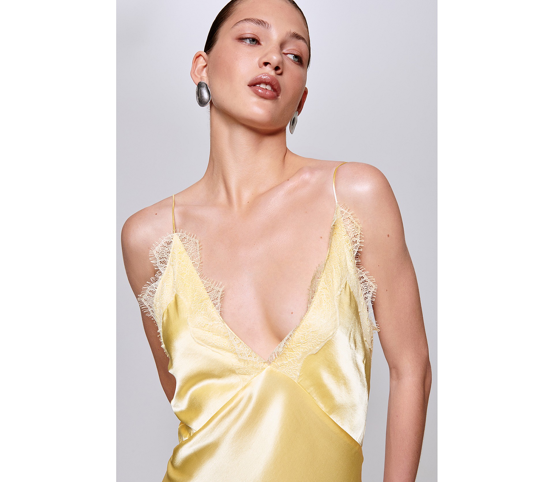 СУКНЯ САТИНОВА МАКСІ 