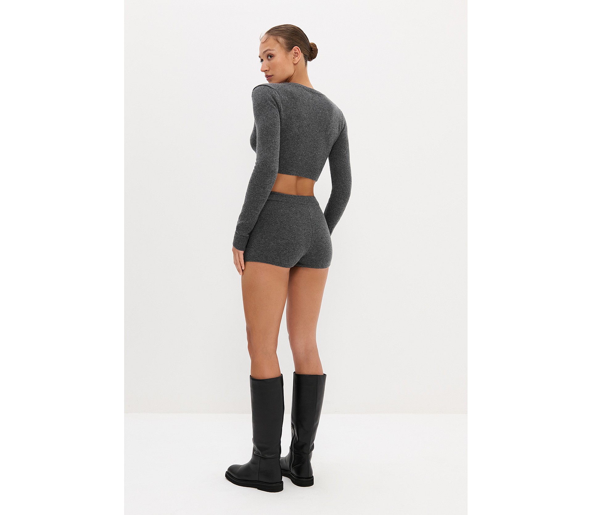 ШОРТИ З ДОДАВАННЯМ ВОВНИ ЯГНЯТИ