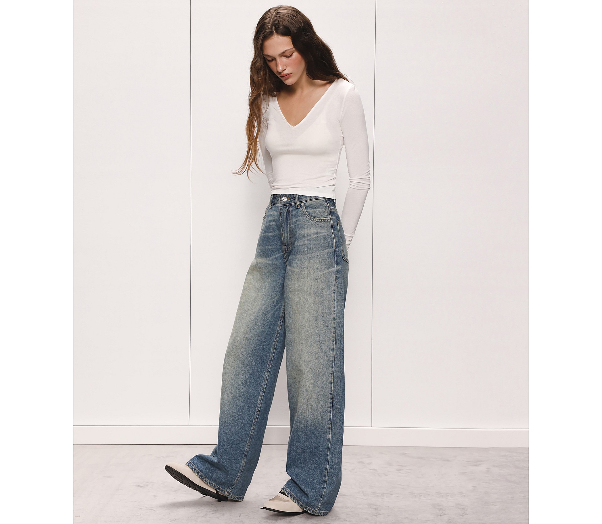 ДЖИНСИ WIDE LEG