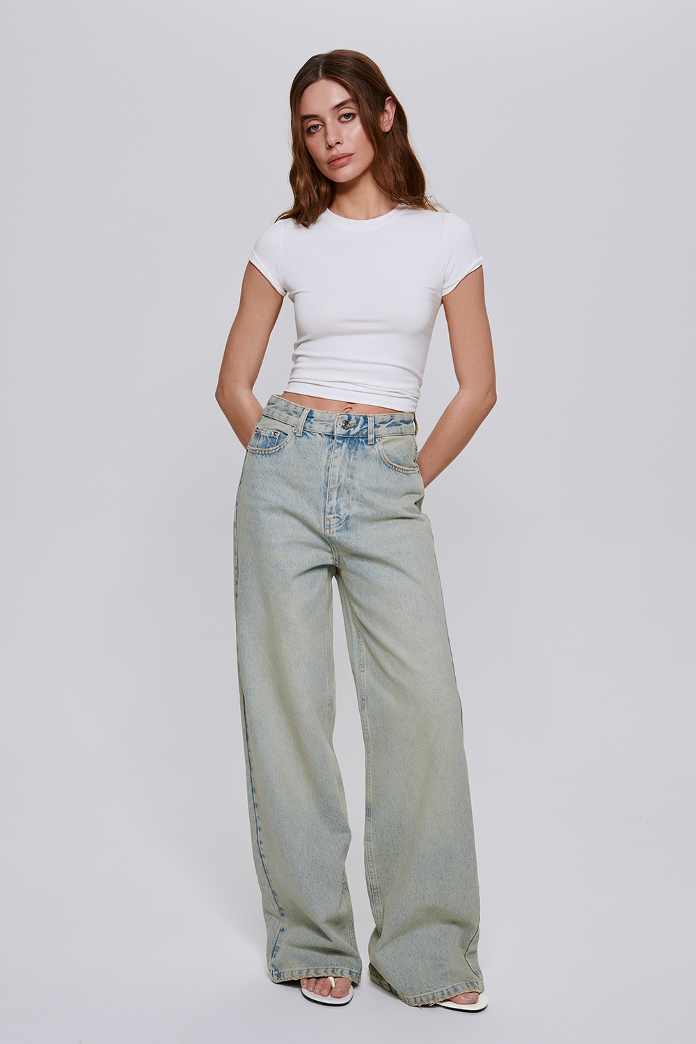 ДЖИНСИ WIDE LEG