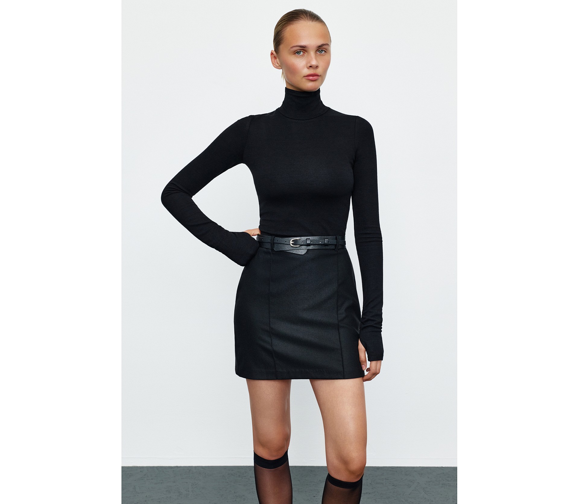 СПІДНИЦЯ МІНІ ВОВНЯНА