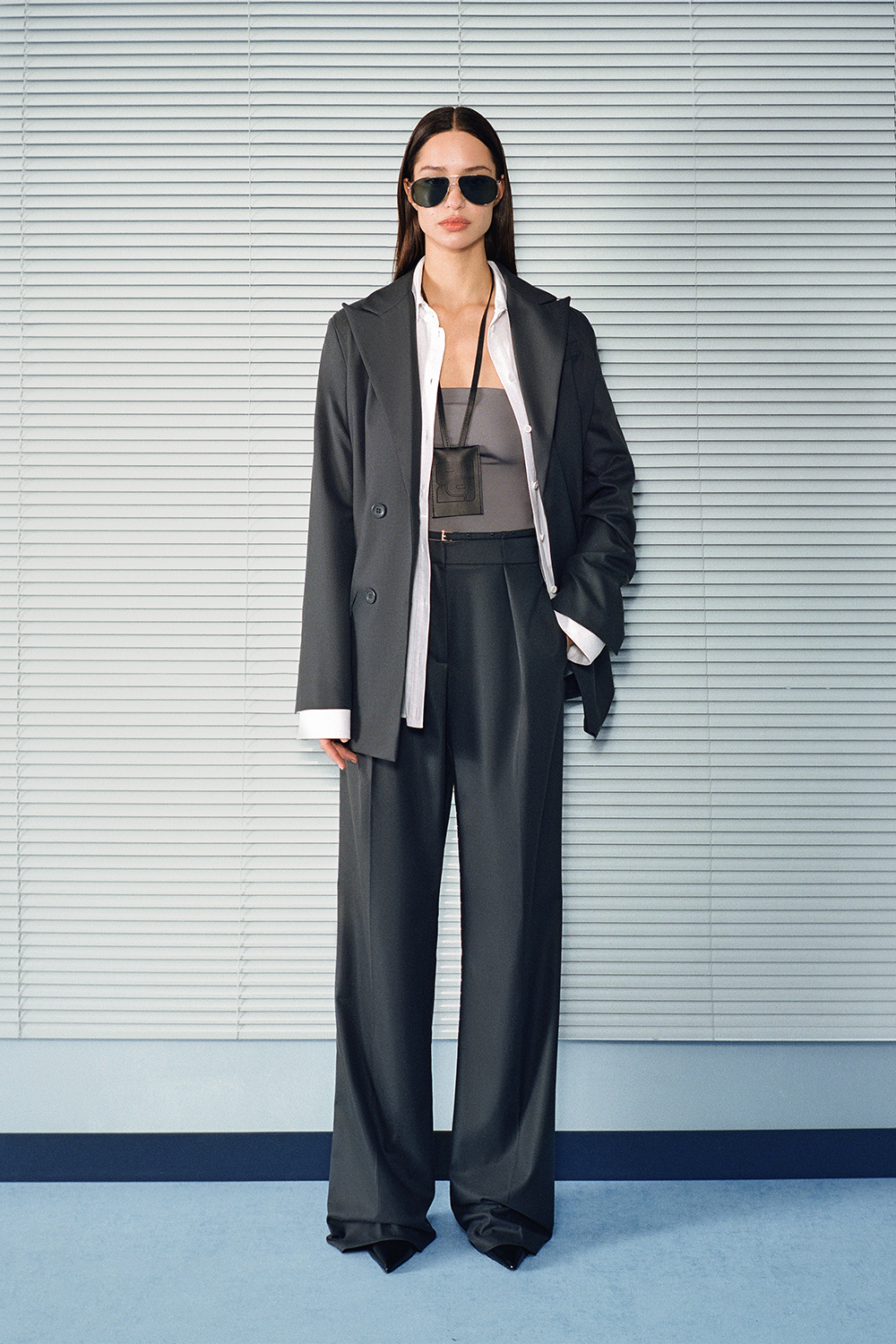 ШТАНИ ШИРОКІ З ПОЯСОМ